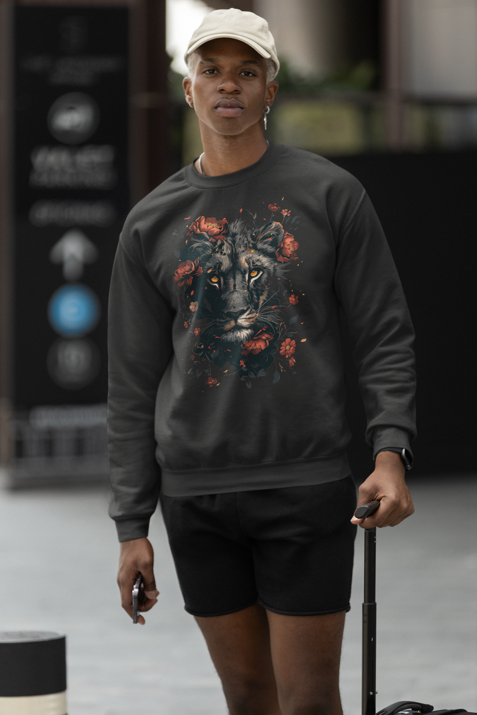 Black Beauty Sweatshirt - A Foldlined Original