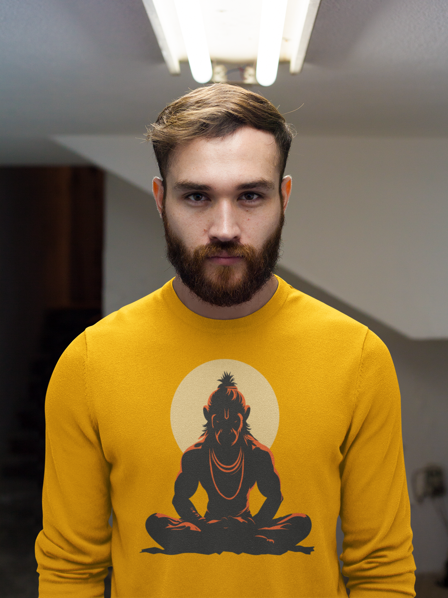 Hanuman Ji Sweatshirt - A Foldlined Original