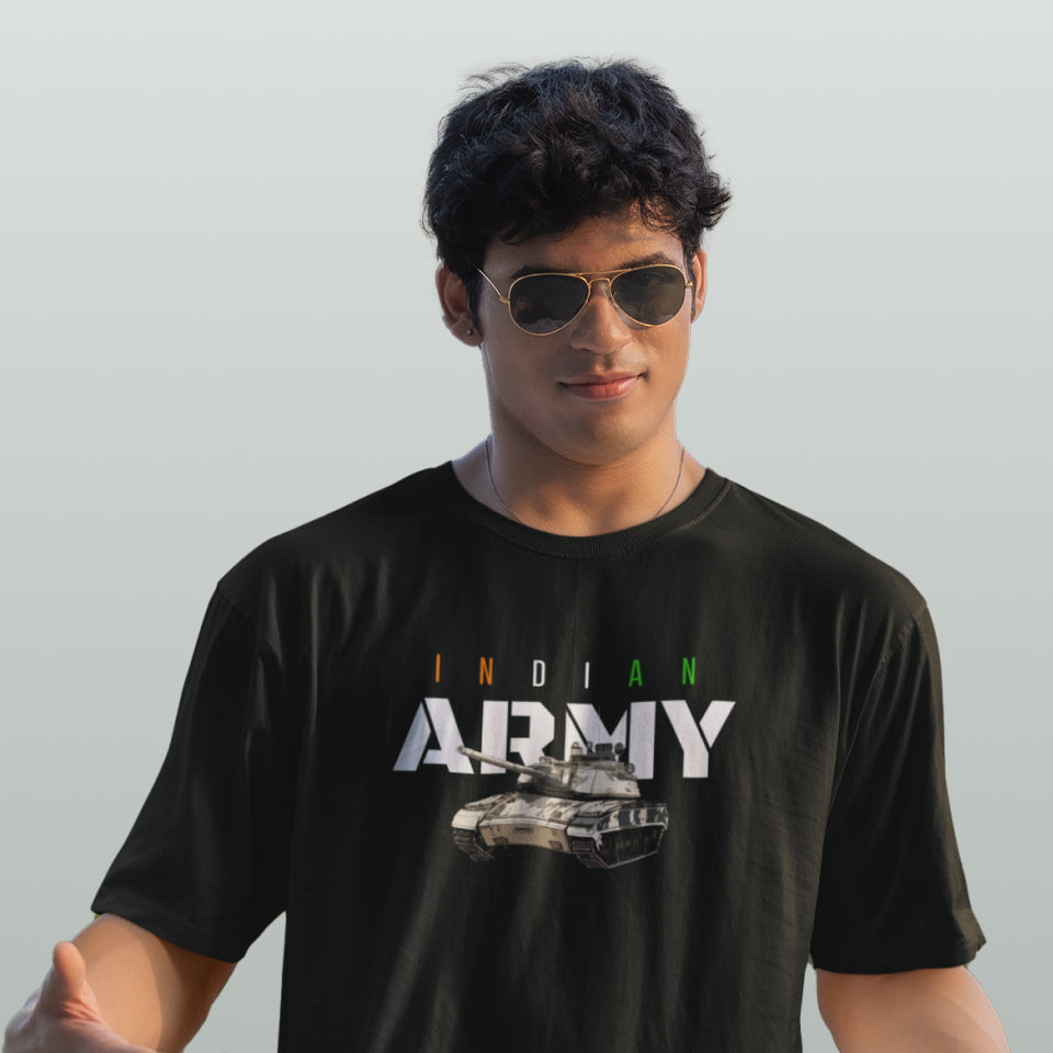 Indian Army Oversized T-Shirts - A FoldLined Original