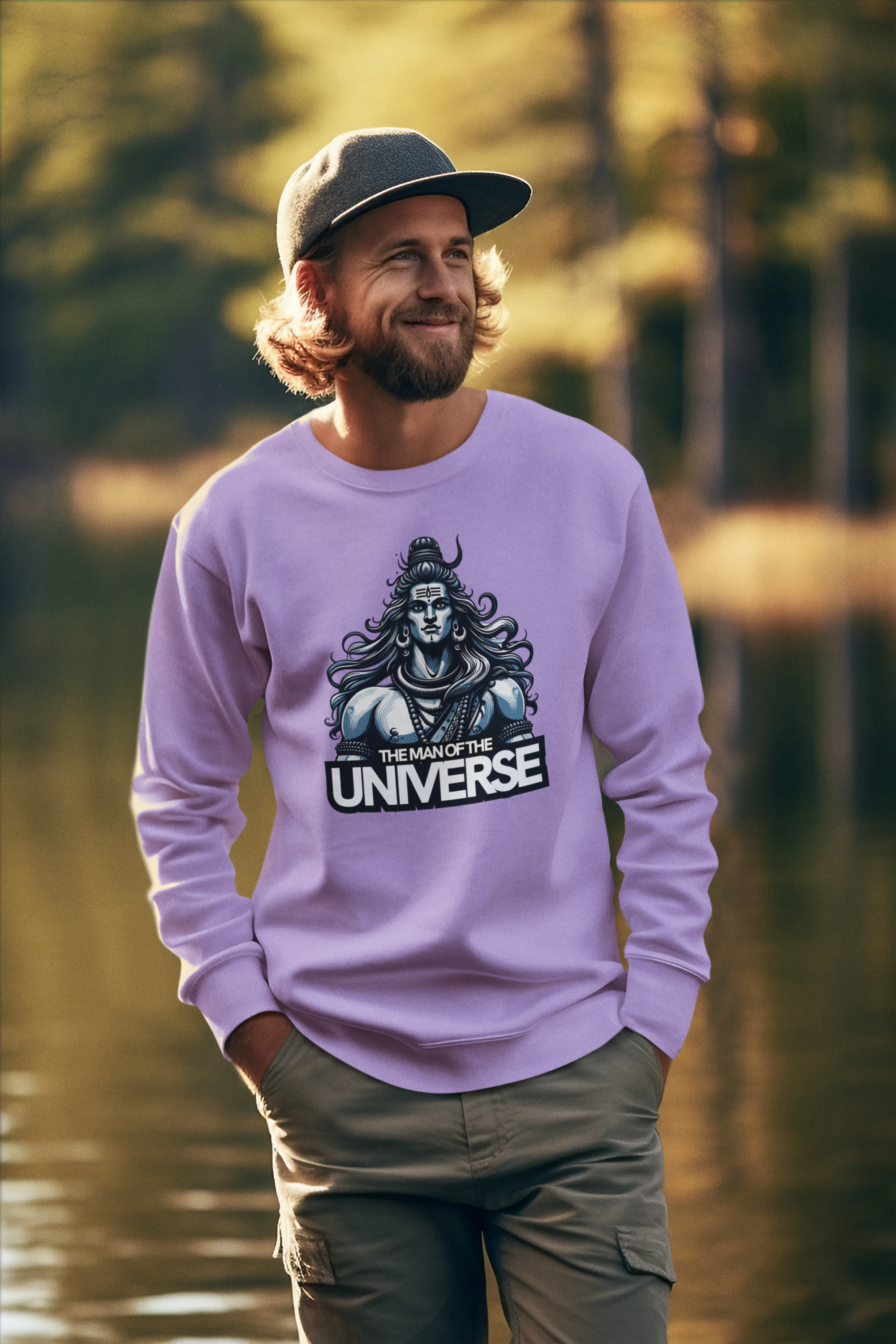 Man Of The Universe Sweatshirt - A Foldlined Original