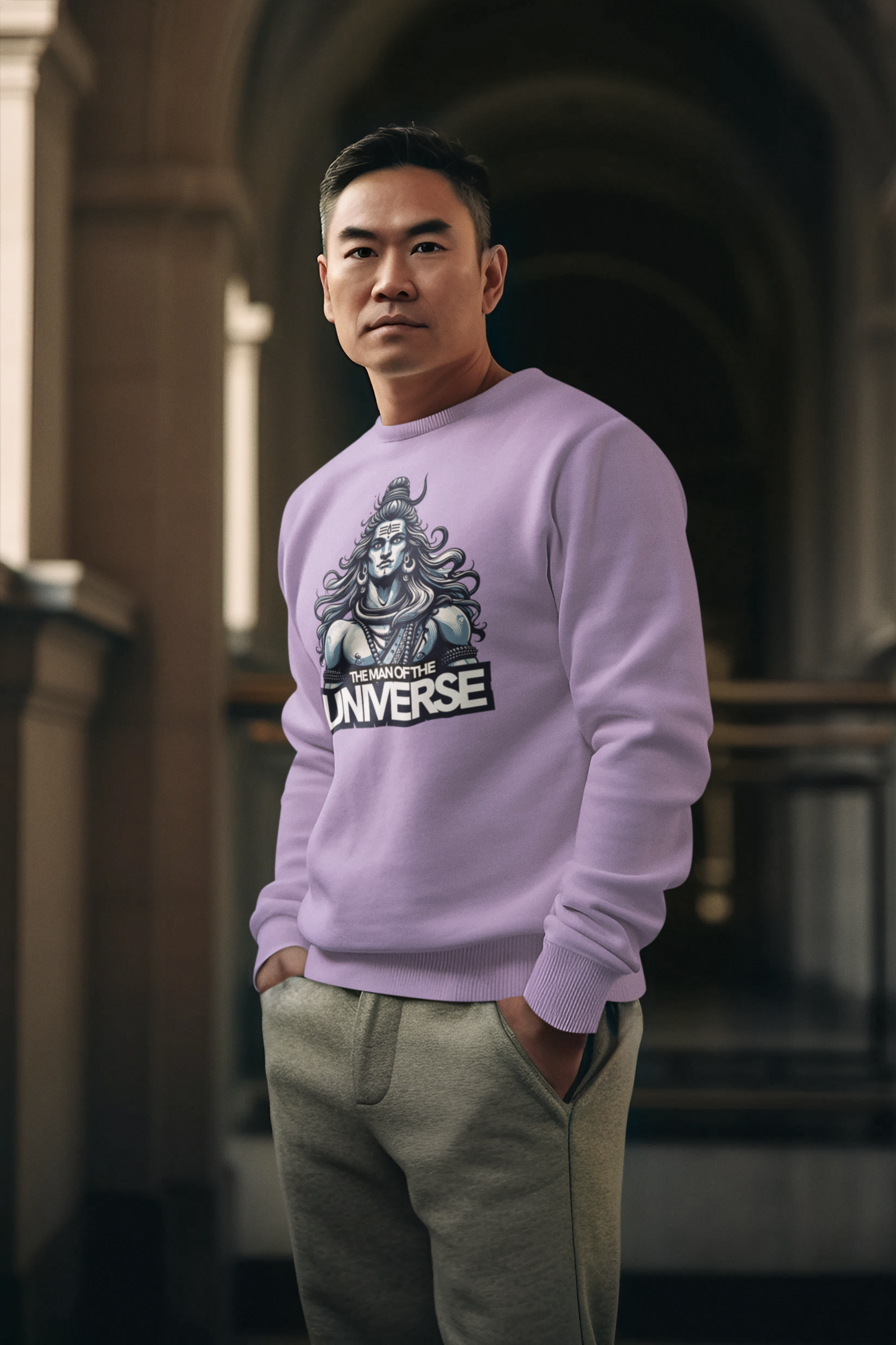 Man Of The Universe Sweatshirt - A Foldlined Original