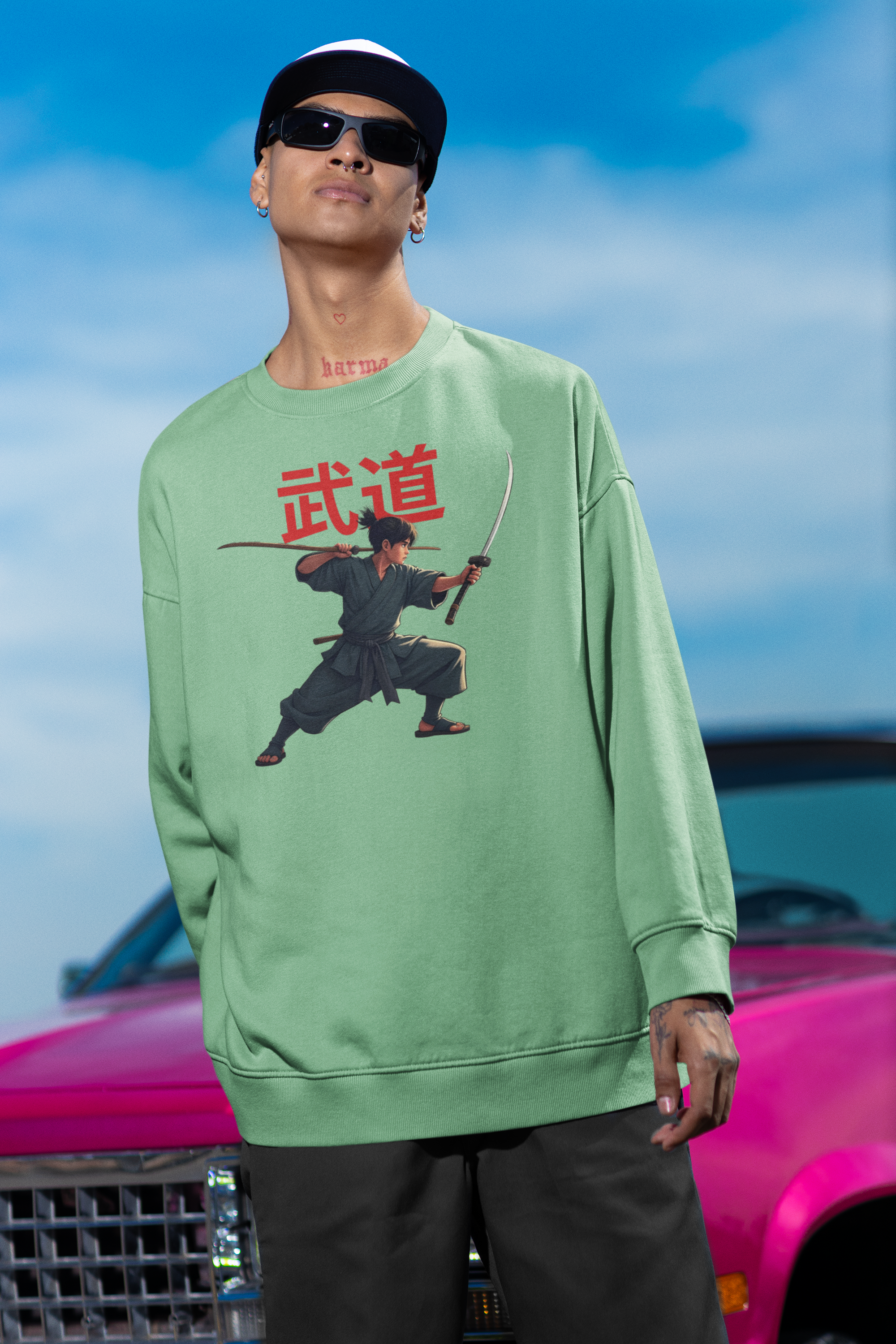 Martial Art Sweatshirt - A Foldlined Original