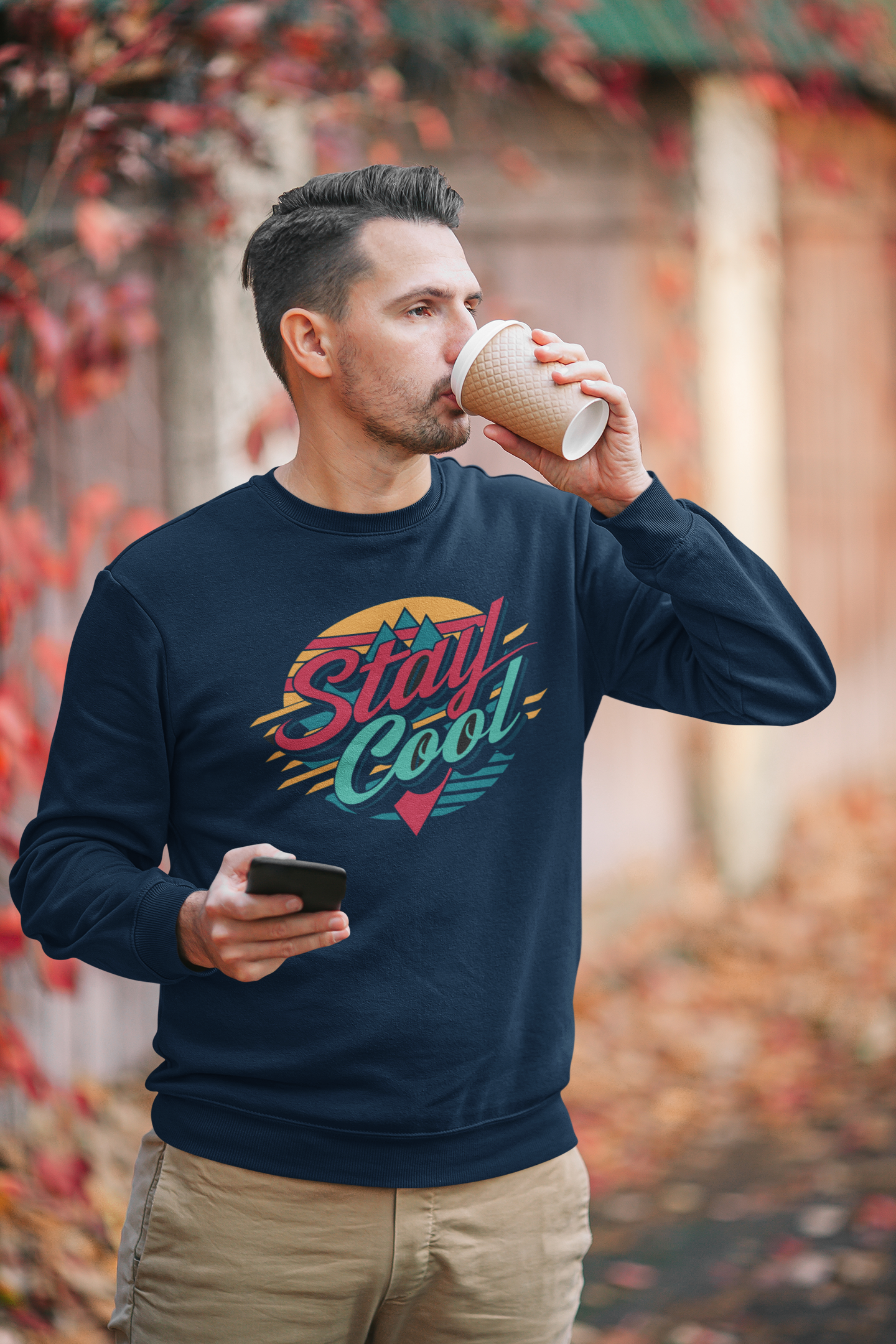 Stay Cool Sweatshirt - A Foldlined Original