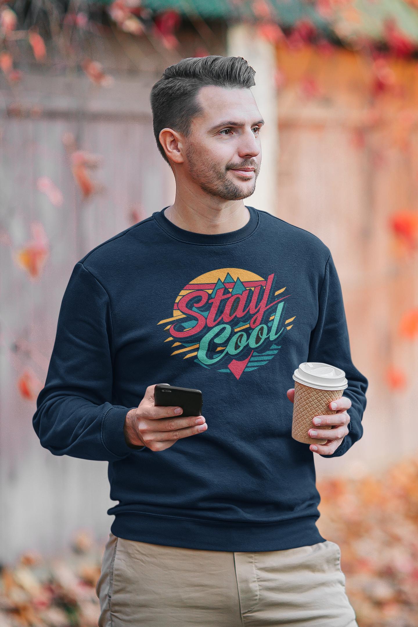 Stay Cool Sweatshirt - A Foldlined Original