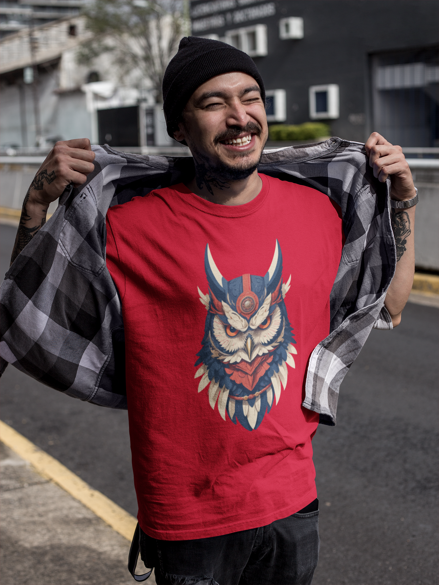 The Owl King Regular Fit T-Shirt - A Foldlined Original