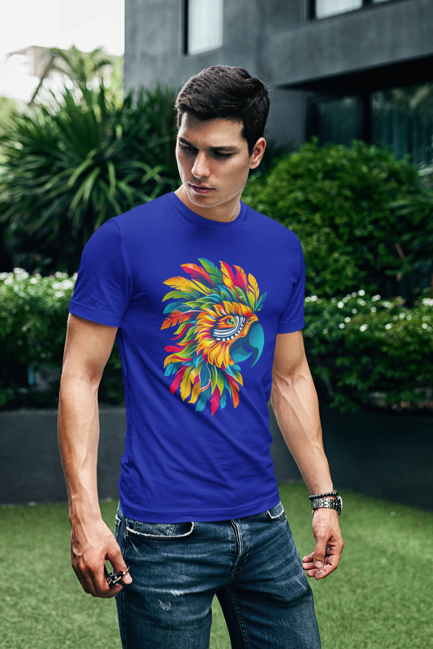 Incredible Parrot Regular Fit T-Shirt - A Foldlined Original