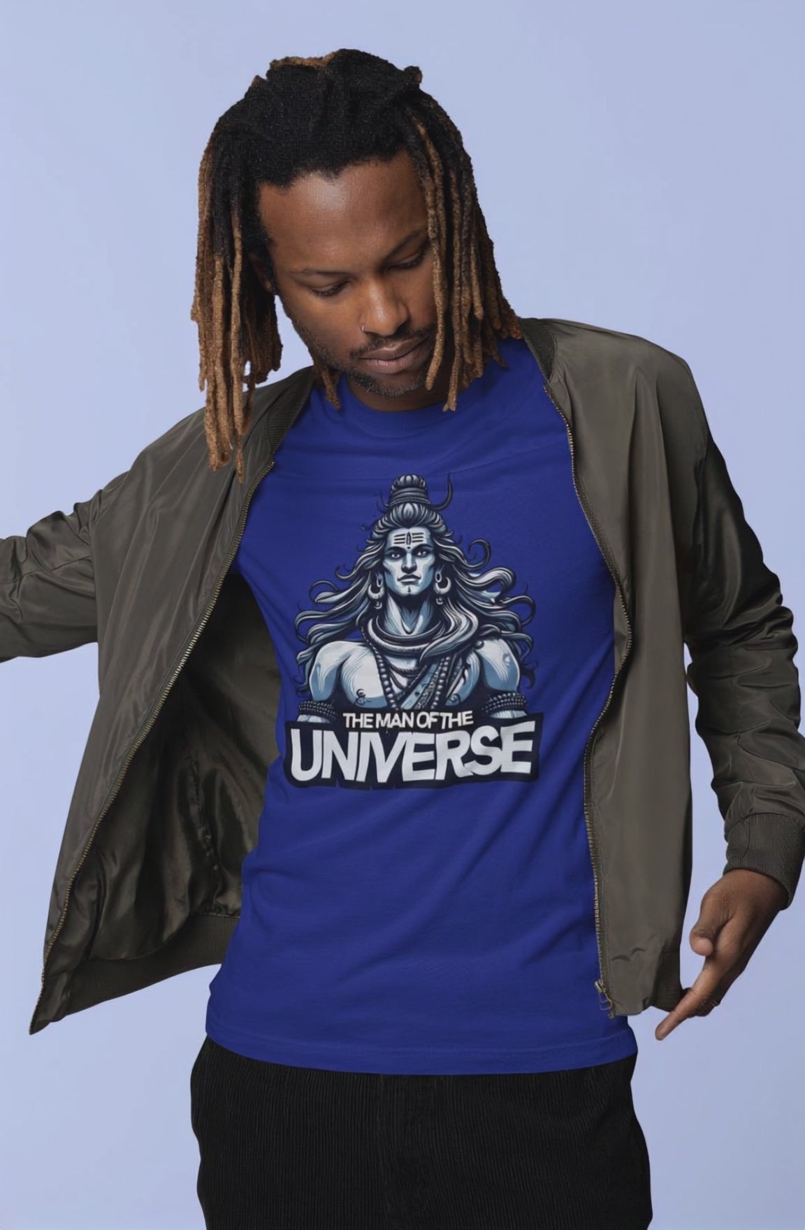 The Man Of The Universe Regular Fit T-Shirt - A Foldlined Original